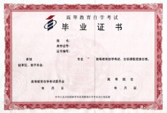 江西自学考试毕业证书领证流程