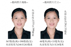 江西省自考学士学位外语水平考试上传电子照片标准