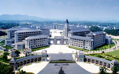 学院俯瞰风景图 学院俯瞰风景图