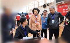 2019年刘雪平参观江西体育专业统一考试